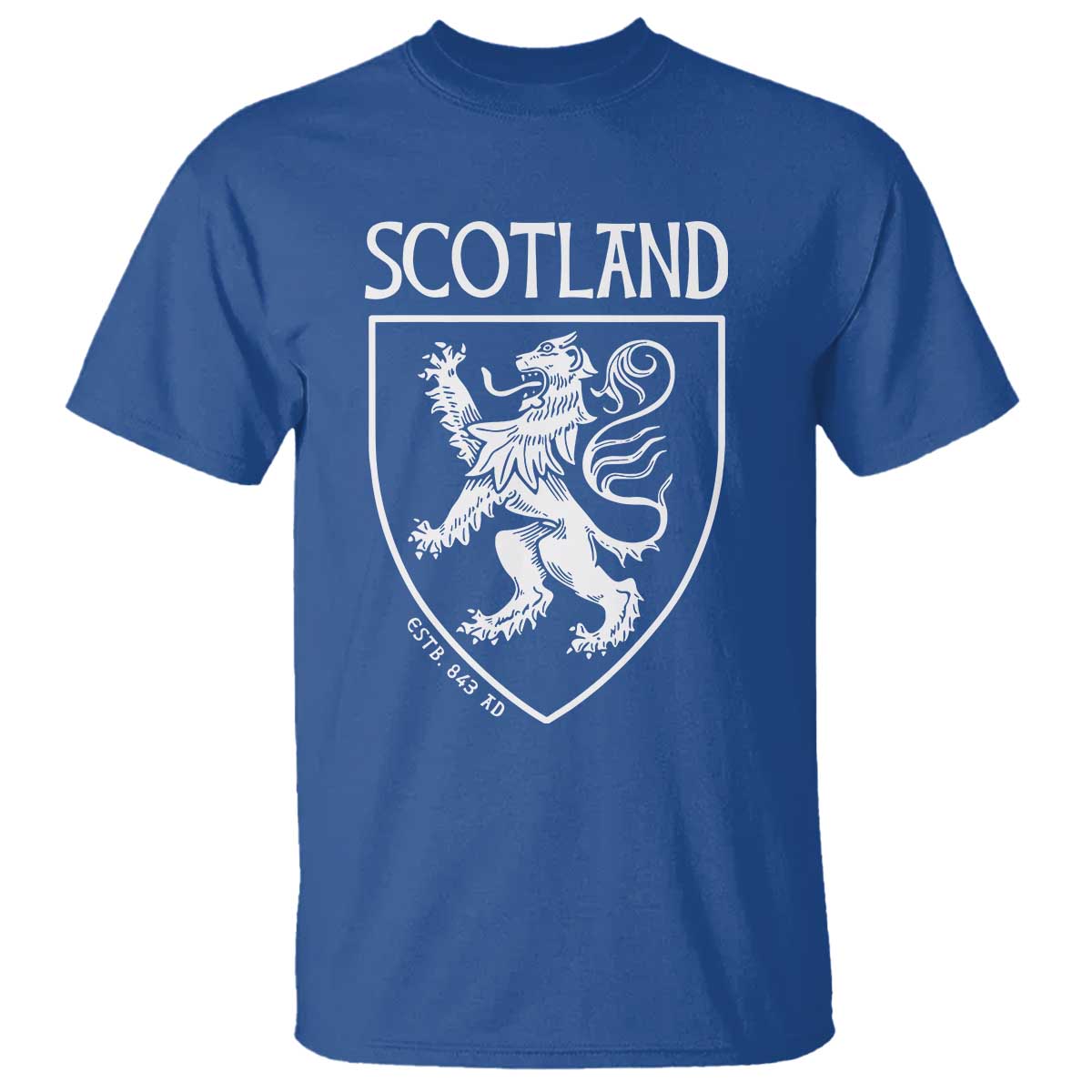 Scotland Lion Rampant Scottish Heritage Pride Graphic T Shirt