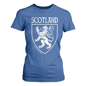 Scotland Lion Rampant Scottish Heritage Pride Graphic T Shirt For Women