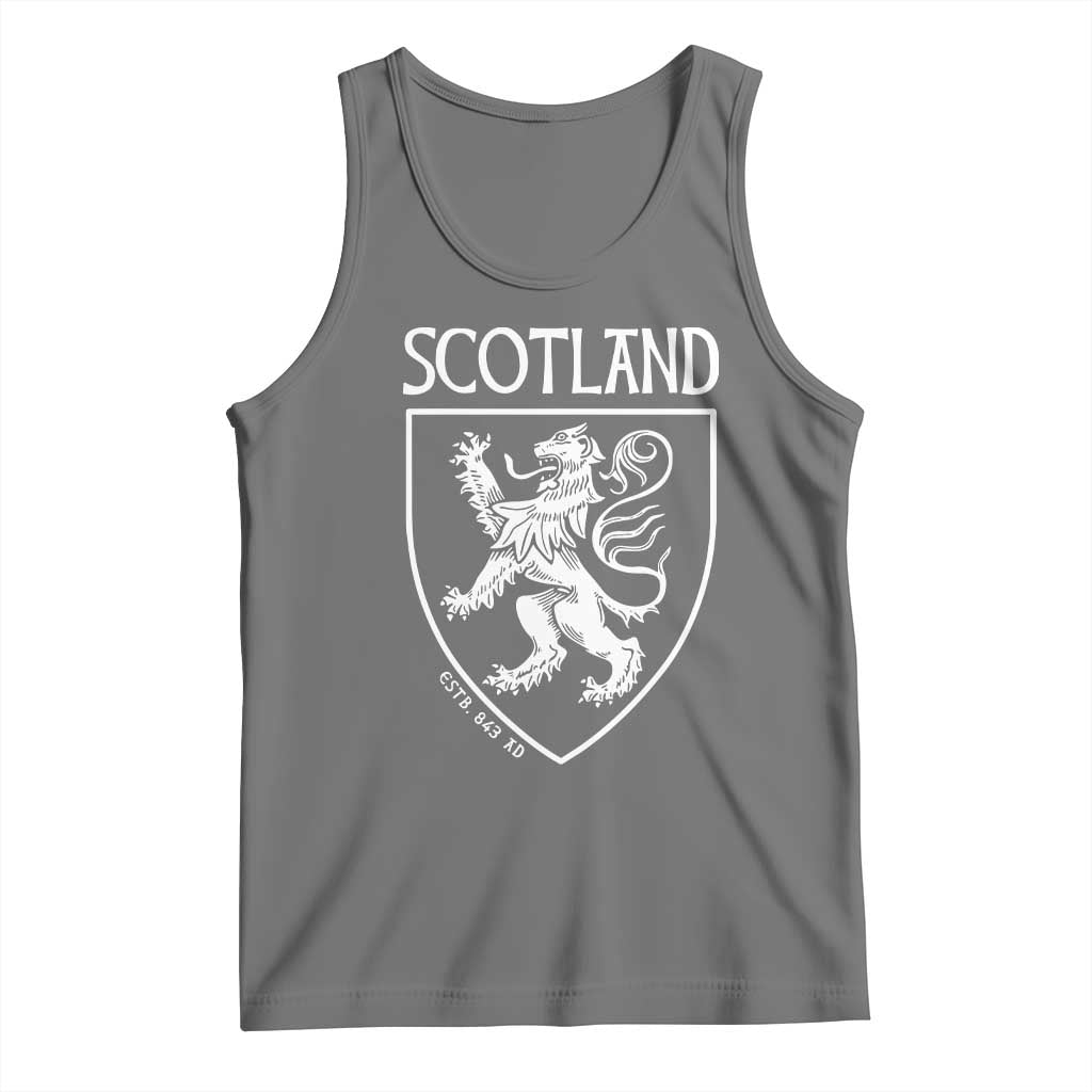 Scotland Lion Rampant Scottish Heritage Pride Graphic Tank Top