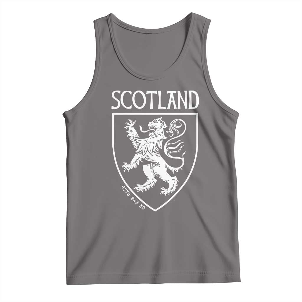 Scotland Lion Rampant Scottish Heritage Pride Graphic Tank Top