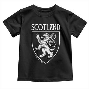 Scotland Lion Rampant Scottish Heritage Pride Graphic Toddler T Shirt
