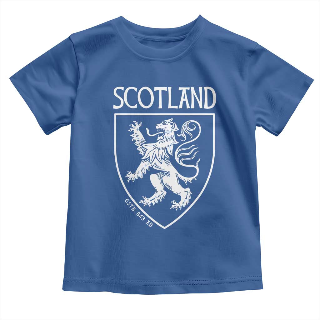 Scotland Lion Rampant Scottish Heritage Pride Graphic Toddler T Shirt