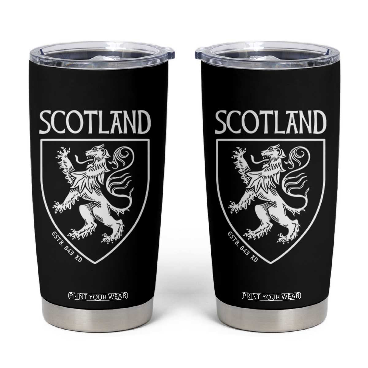 Scotland Lion Rampant Scottish Heritage Pride Graphic Tumbler Cup