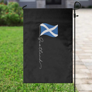Scotland Saltire Waving Flag Garden Flag Minimalist Scottish Heritage Pride