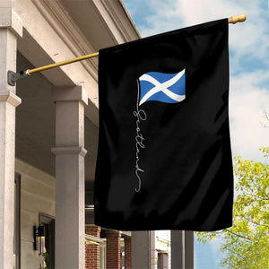 Scotland Saltire Waving Flag Garden Flag Minimalist Scottish Heritage Pride