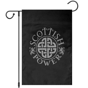 Scottish Power Celtic Knotwork Shield Emblem Garden Flag Traditional Tribal Heritage Scottish Pride