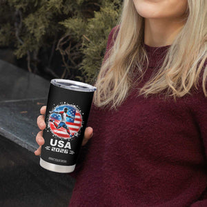 USA Soccer Patriotic Player 2026 Graphic Tumbler Cup United States Football Fan Spirit