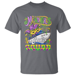 Mardi Gras Cruise T Shirt Matching Group Squad Family Vacation Party TS02 Charcoal Printyourwear