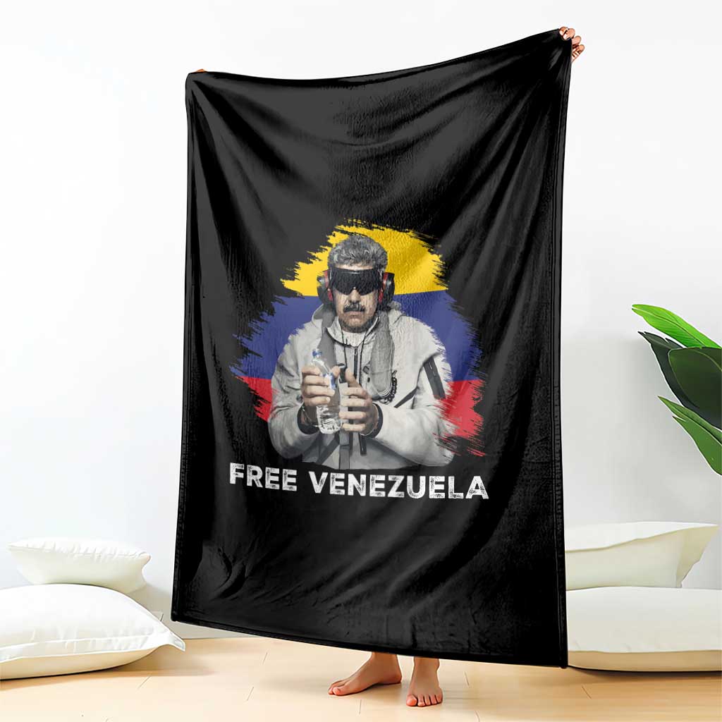 Free Venezuela Maduro Throw Blanket Political Satire TS02 Print Your Wear