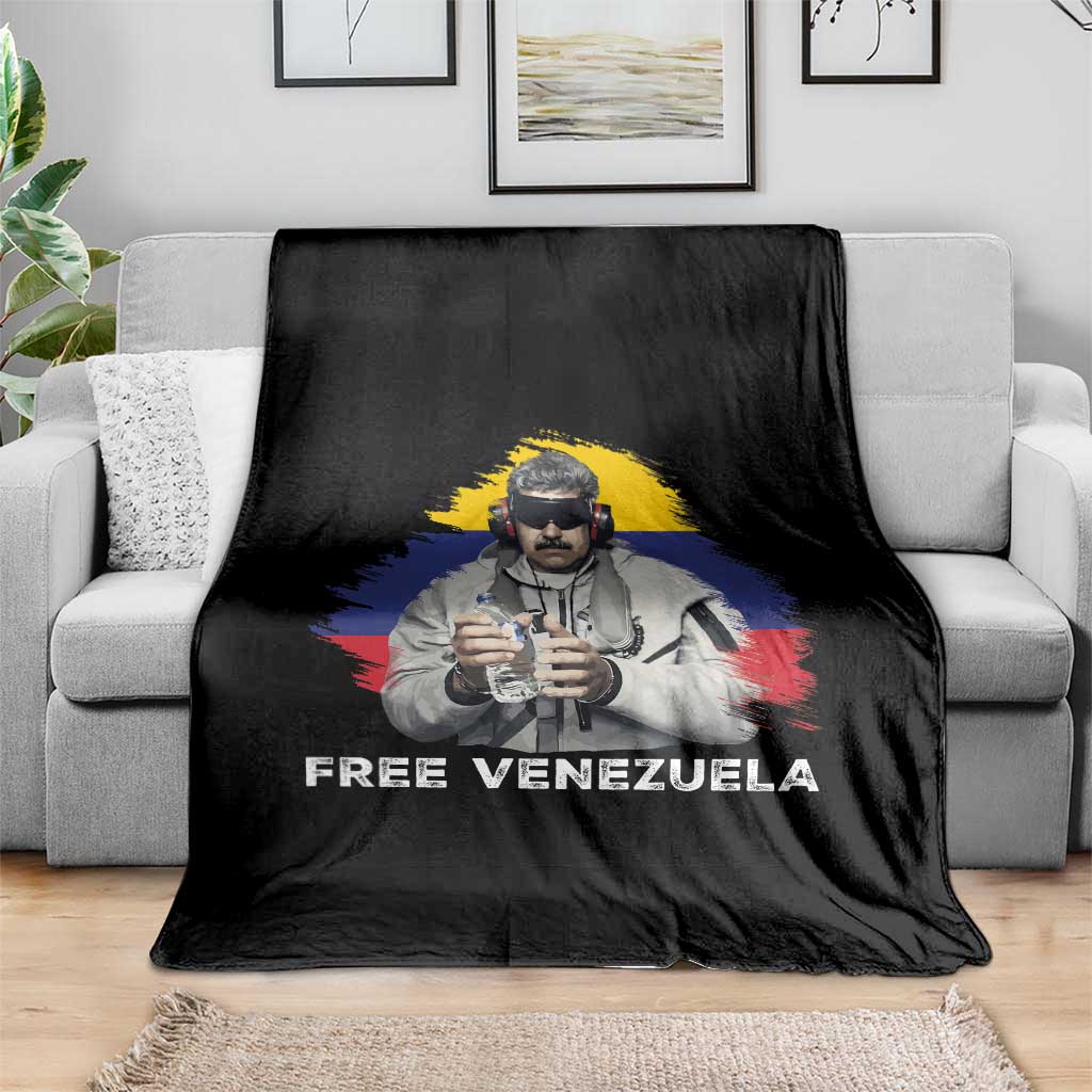 Free Venezuela Maduro Throw Blanket Political Satire TS02 Print Your Wear
