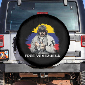 Free Venezuela Maduro Spare Tire Cover Political Satire TS02 No hole Black Print Your Wear