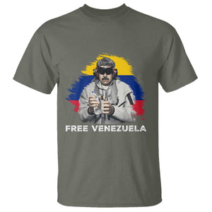 Free Venezuela Maduro T Shirt Political Satire TS02 Military Green Print Your Wear