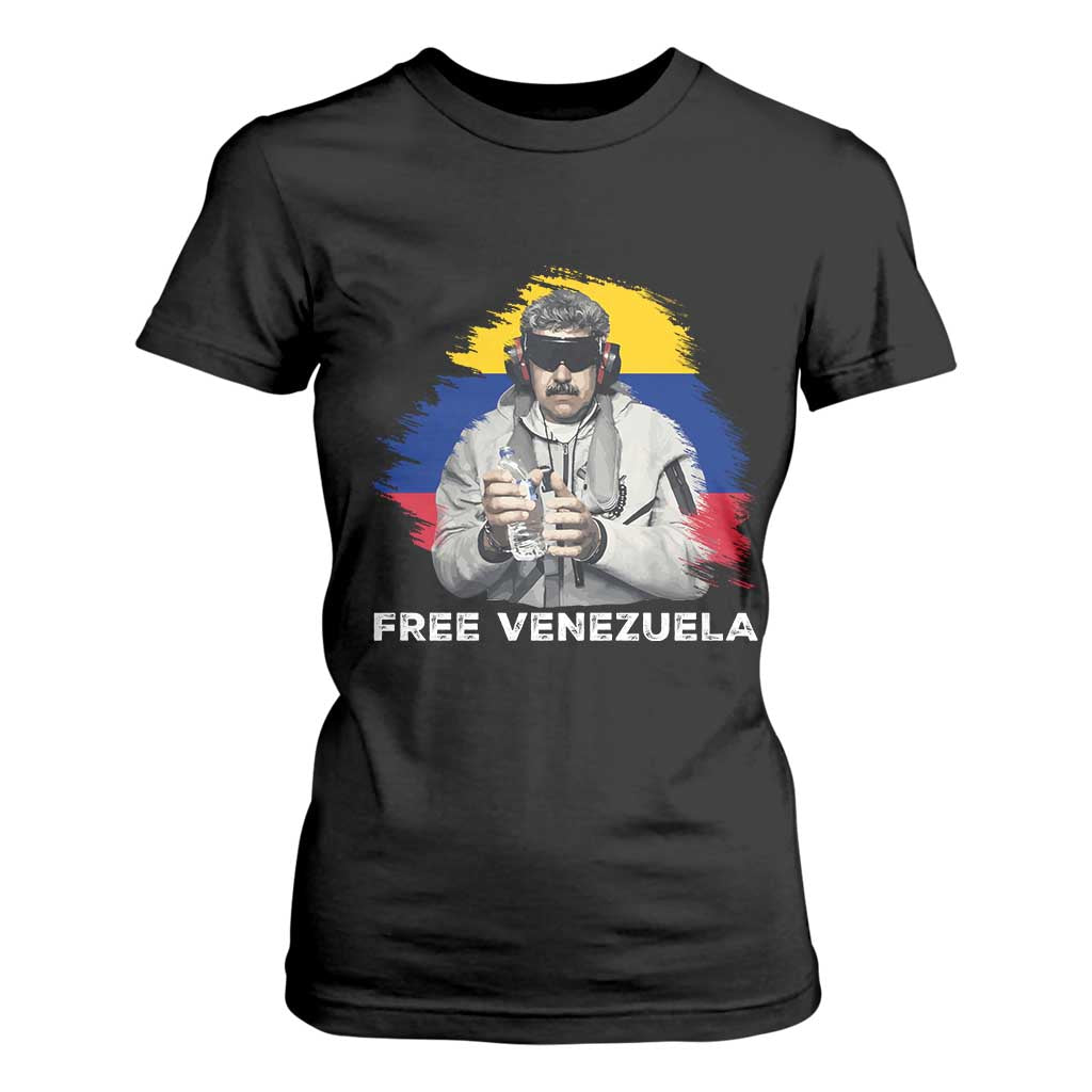 Free Venezuela Maduro T Shirt For Women Political Satire TS02 Black Print Your Wear