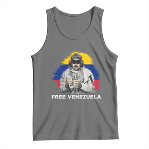 Free Venezuela Maduro Tank Top Political Satire TS02 Black Heather Print Your Wear