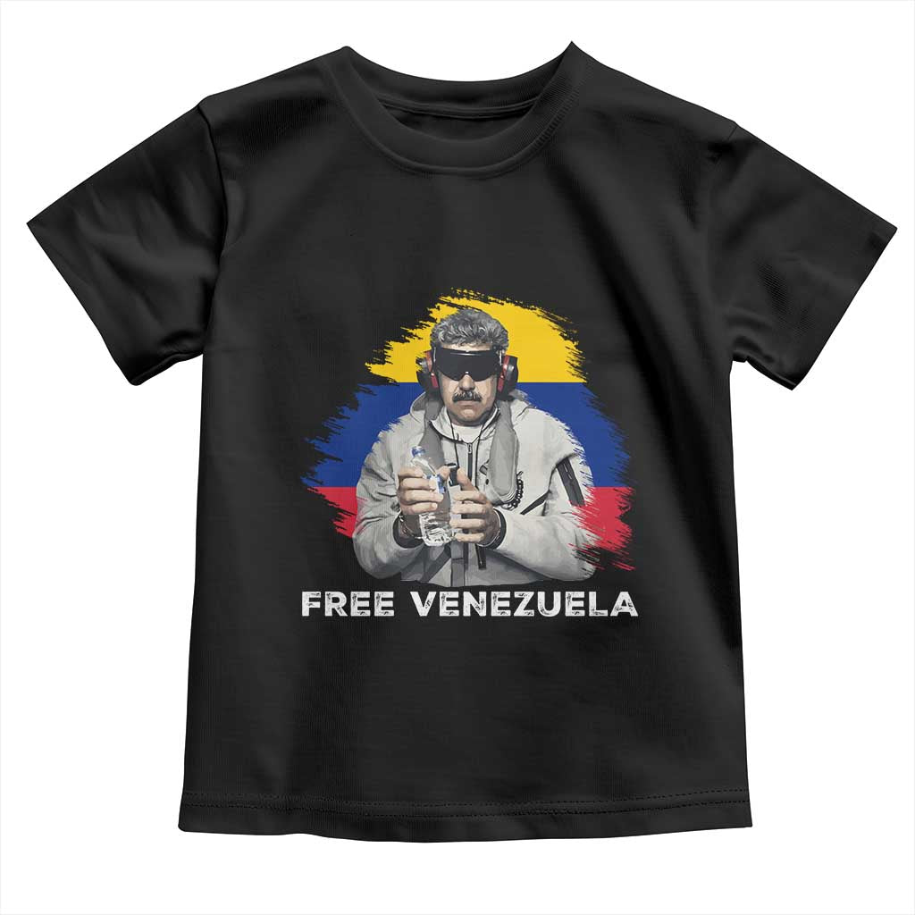 Free Venezuela Maduro Toddler T Shirt Political Satire TS02 Black Print Your Wear