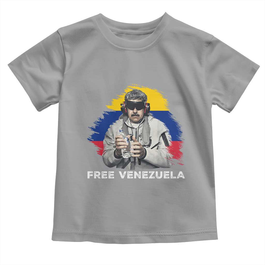 Free Venezuela Maduro Toddler T Shirt Political Satire TS02 Sport Gray Print Your Wear