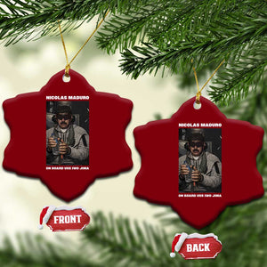 Maduro Captured Meme Ceramic Ornament On Board USS Iwo Jima Political Satire TS02 Print Your Wear