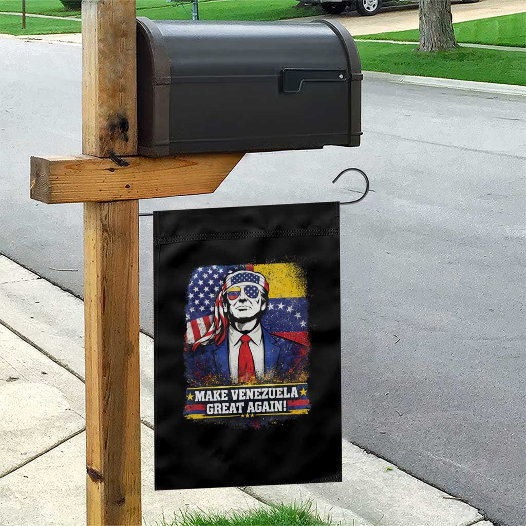 Make Venezuela Great Again Garden Flag Patriotic Trump American Venezuelan Flags TS02 Print Your Wear