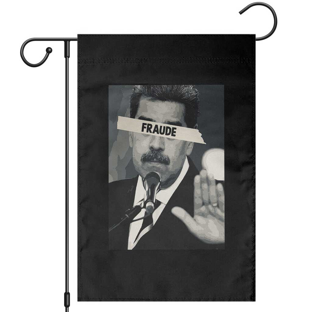 Sarcastic Maduro Fraude Garden Flag Corruption Venezuela Political Satire TS02 Black Print Your Wear