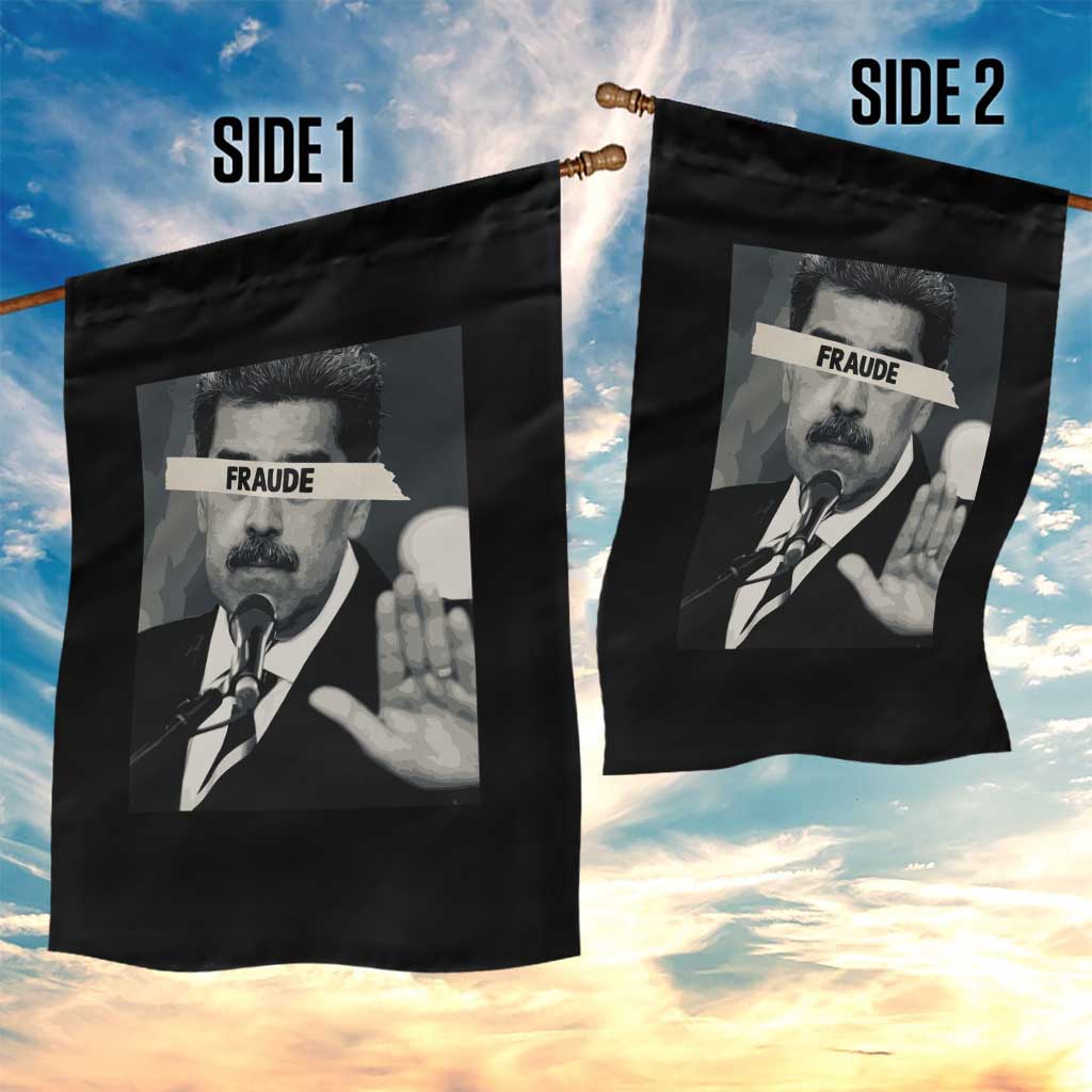 Sarcastic Maduro Fraude Garden Flag Corruption Venezuela Political Satire TS02 Print Your Wear