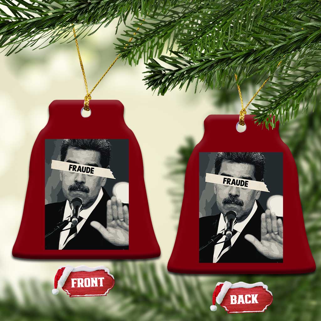 Sarcastic Maduro Fraude Ceramic Ornament Corruption Venezuela Political Satire TS02 Print Your Wear