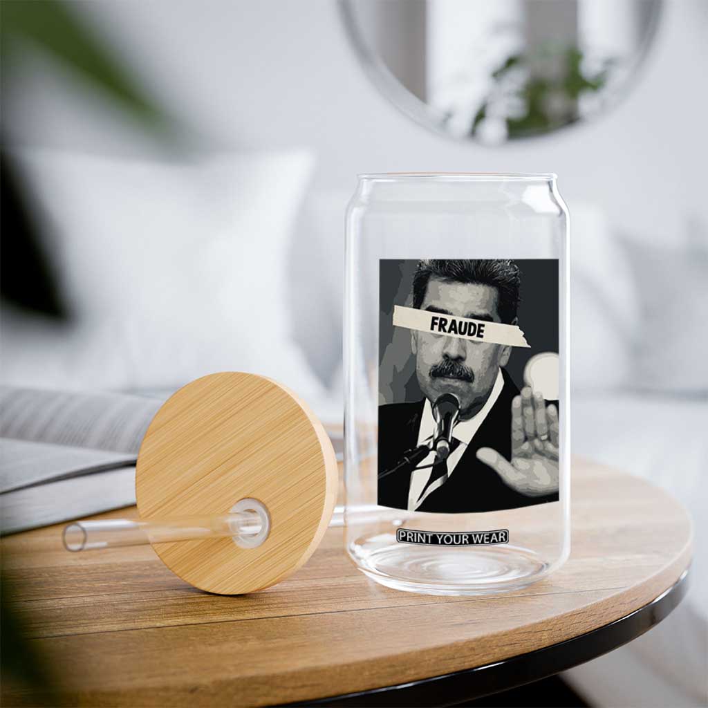 Sarcastic Maduro Fraude Glass Can Corruption Venezuela Political Satire TS02 Print Your Wear