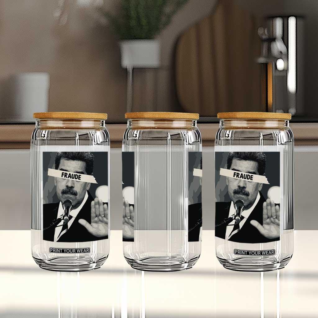 Sarcastic Maduro Fraude Glass Can Corruption Venezuela Political Satire TS02 Print Your Wear