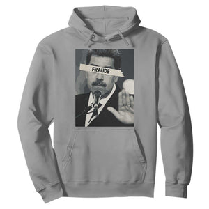 Sarcastic Maduro Fraude Hoodie Corruption Venezuela Political Satire TS02 Sport Gray Print Your Wear