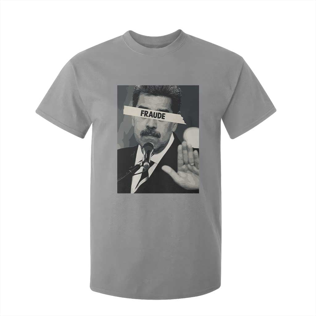 Sarcastic Maduro Fraude T Shirt For Kid Corruption Venezuela Political Satire TS02 Sport Gray Print Your Wear