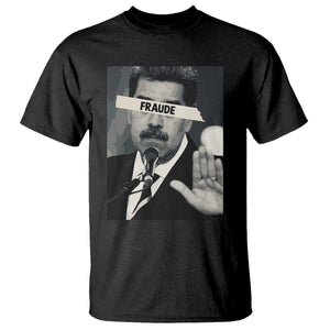 Sarcastic Maduro Fraude T Shirt Corruption Venezuela Political Satire TS02 Black Print Your Wear