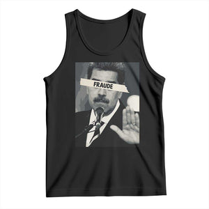 Sarcastic Maduro Fraude Tank Top Corruption Venezuela Political Satire TS02 Black Print Your Wear