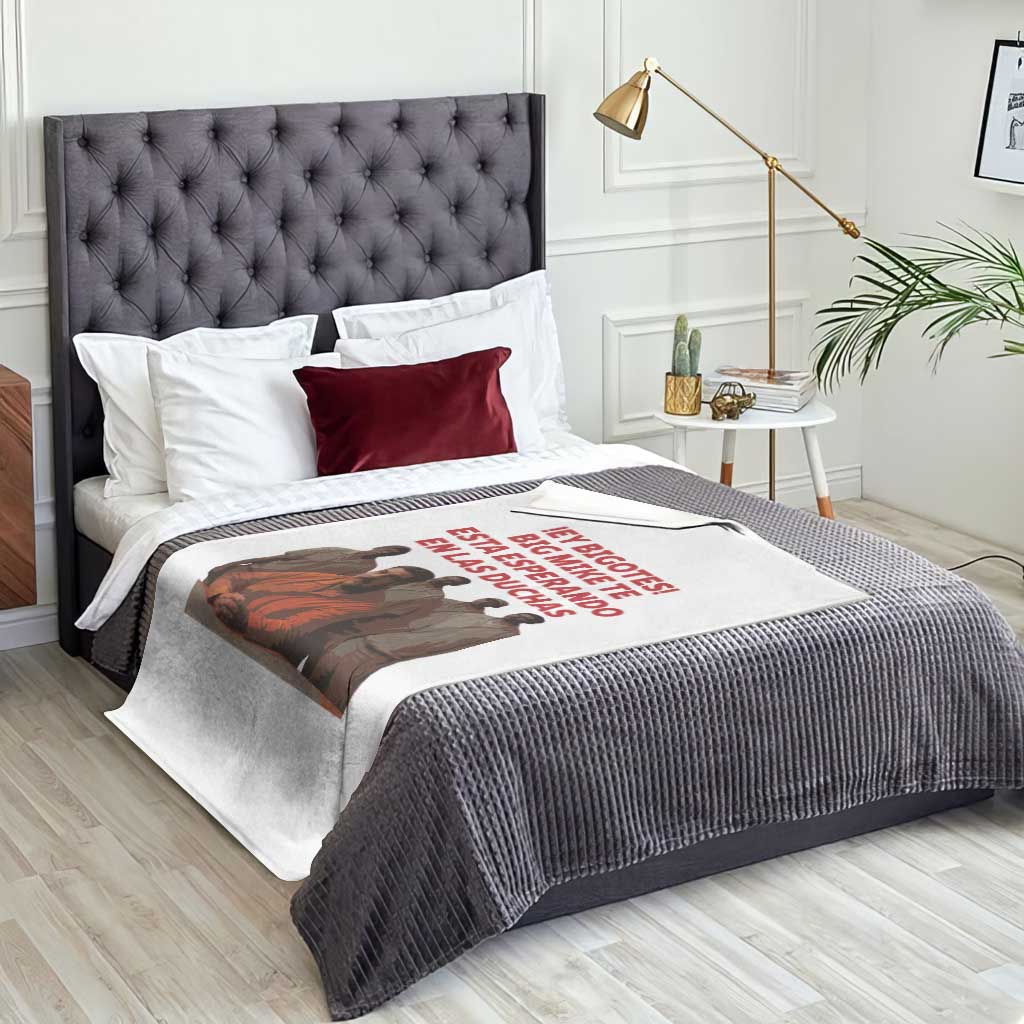 Maduro in Prison Meme Satire Throw Blanket Spanish Political Politcal Sarcasm TS02 Print Your Wear