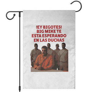 Maduro in Prison Meme Satire Garden Flag Spanish Political Politcal Sarcasm TS02 White Print Your Wear