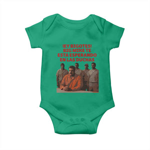 Maduro in Prison Meme Satire Baby Onesie Spanish Political Politcal Sarcasm TS02 Irish Green Print Your Wear