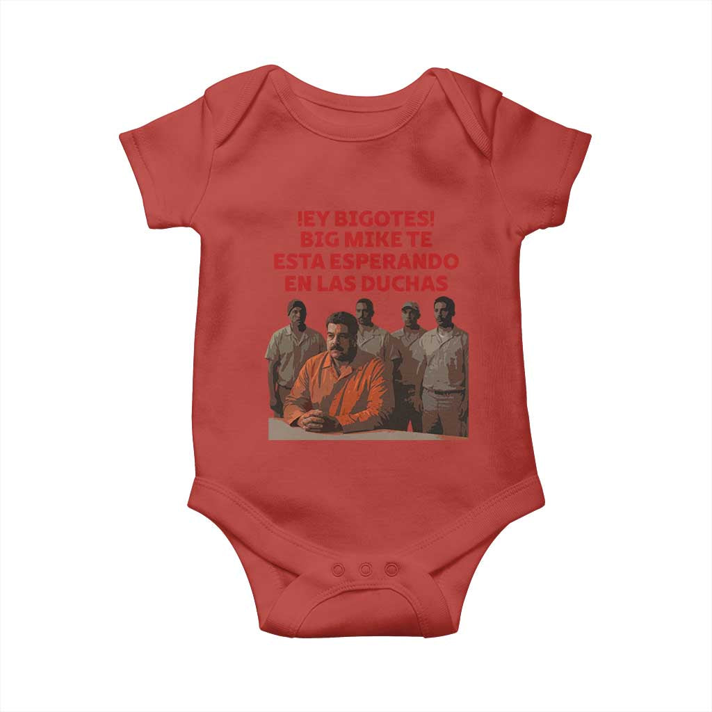 Maduro in Prison Meme Satire Baby Onesie Spanish Political Politcal Sarcasm TS02 Red Print Your Wear