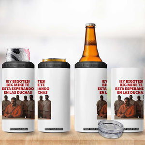 Maduro in Prison Meme Satire 4 in 1 Can Cooler Tumbler Spanish Political Politcal Sarcasm TS02 Print Your Wear