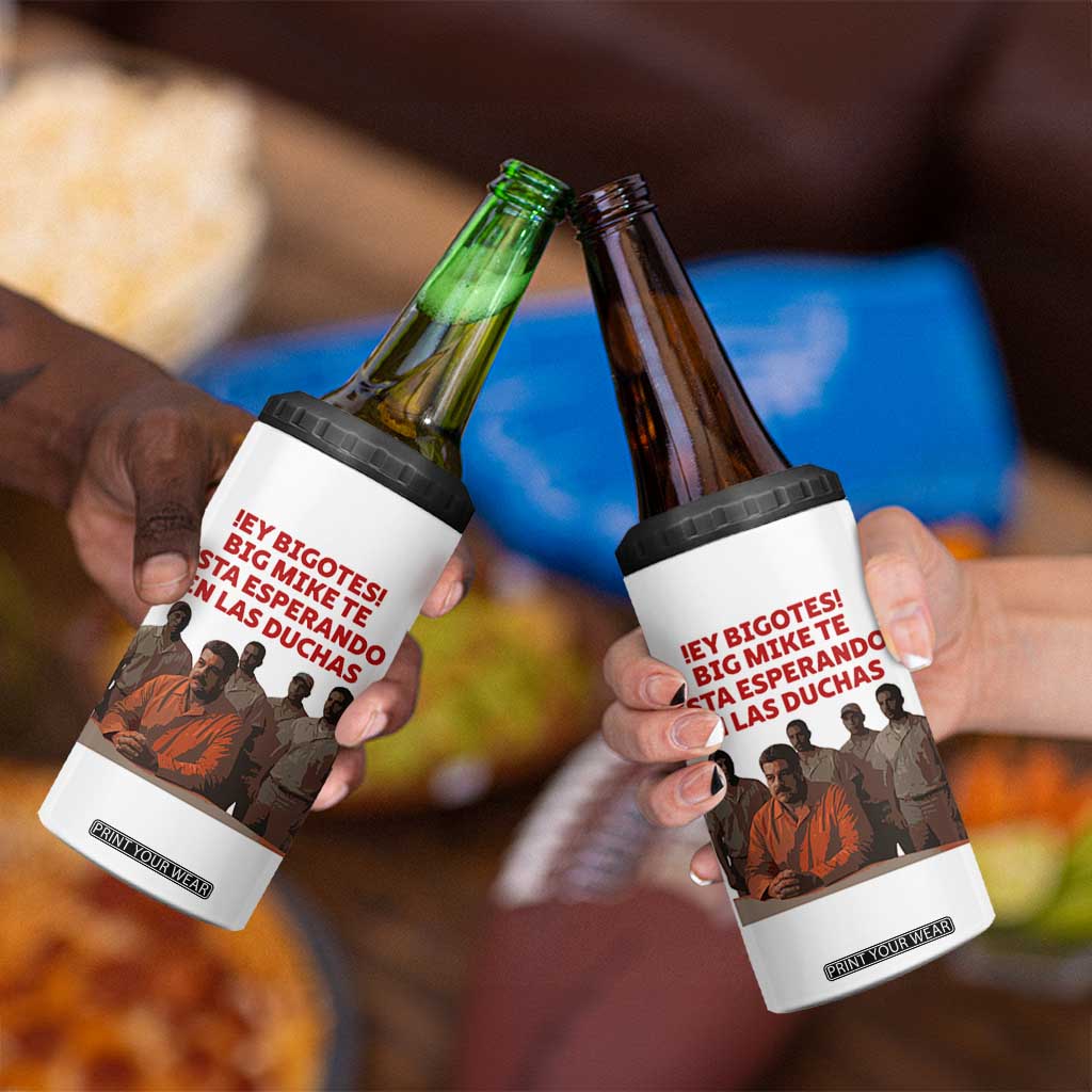 Maduro in Prison Meme Satire 4 in 1 Can Cooler Tumbler Spanish Political Politcal Sarcasm TS02 Print Your Wear