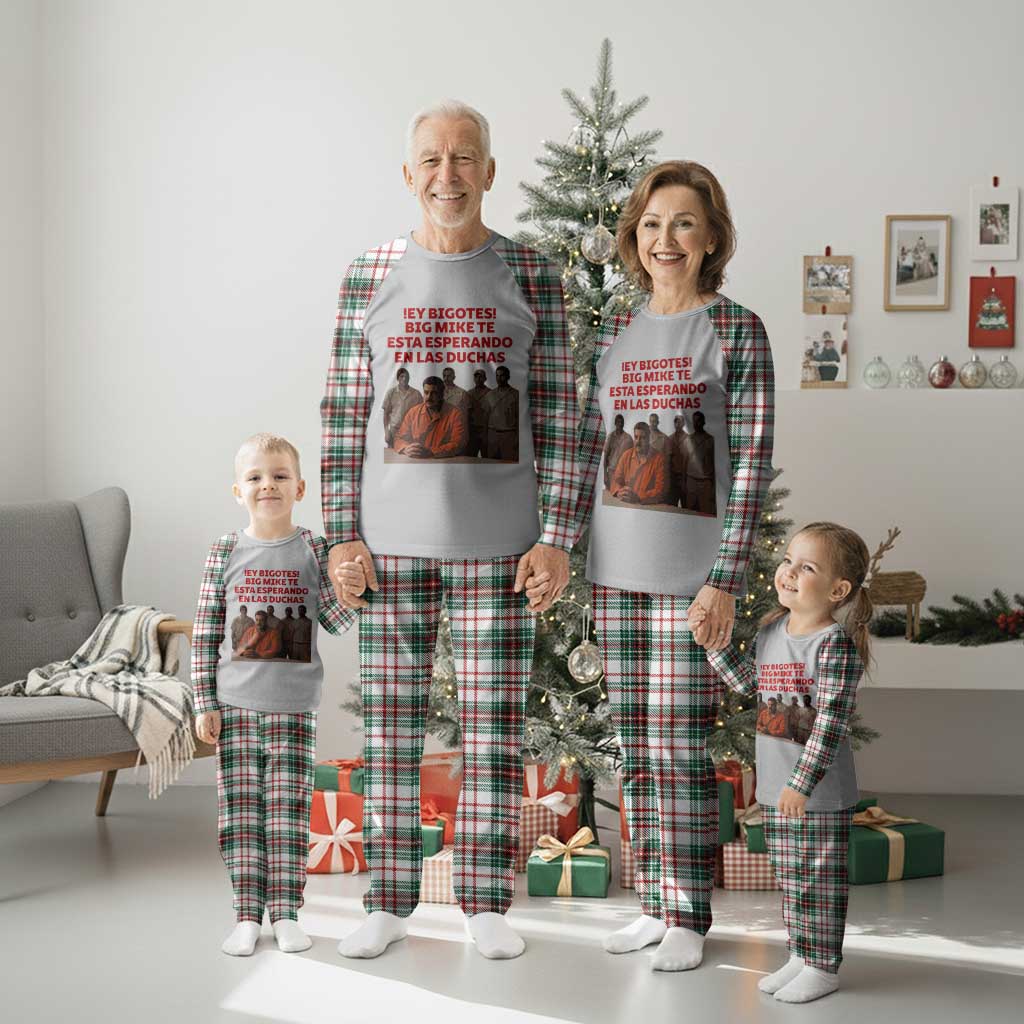 Maduro in Prison Meme Satire Plaid Pajama Set Spanish Political Politcal Sarcasm TS02 Christmas Plaid Print Your Wear