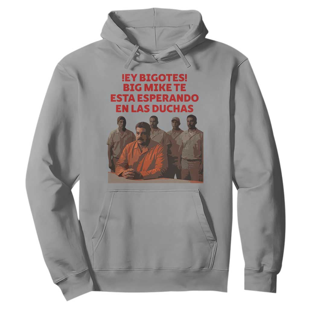 Maduro in Prison Meme Satire Hoodie Spanish Political Politcal Sarcasm TS02 Sport Gray Print Your Wear