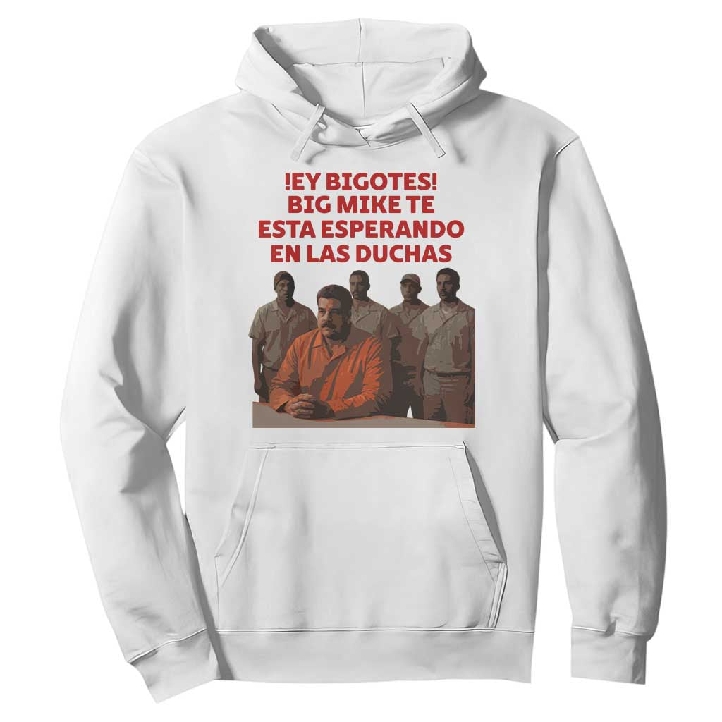 Maduro in Prison Meme Satire Hoodie Spanish Political Politcal Sarcasm TS02 White Print Your Wear