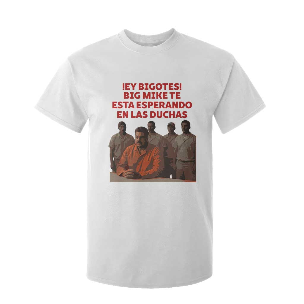 Maduro in Prison Meme Satire T Shirt For Kid Spanish Political Politcal Sarcasm TS02 White Print Your Wear