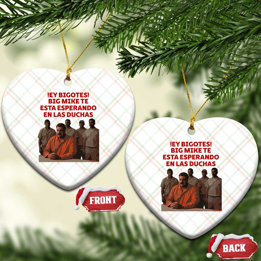 Maduro in Prison Meme Satire Ceramic Ornament Spanish Political Politcal Sarcasm TS02 Print Your Wear