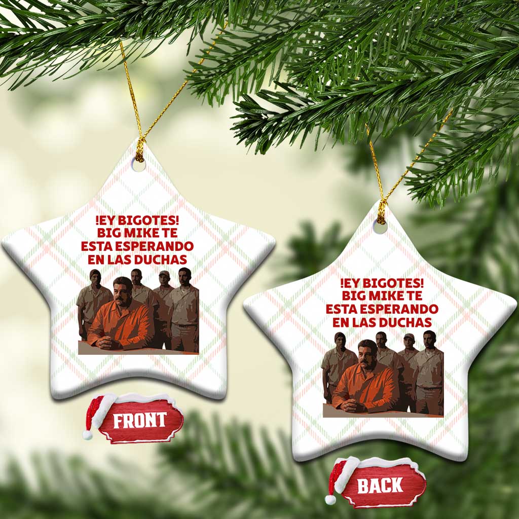 Maduro in Prison Meme Satire Ceramic Ornament Spanish Political Politcal Sarcasm TS02 Print Your Wear