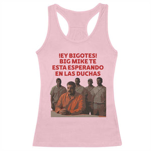 Maduro in Prison Meme Satire Racerback Tank Top Spanish Political Politcal Sarcasm TS02 Light Pink Print Your Wear