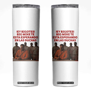 Maduro in Prison Meme Satire Skinny Tumbler Spanish Political Politcal Sarcasm TS02 White Print Your Wear