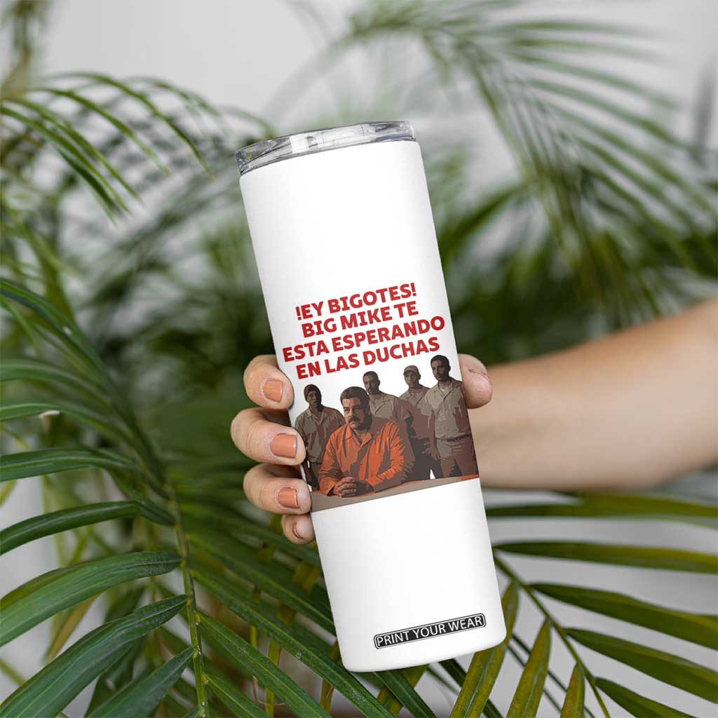 Maduro in Prison Meme Satire Skinny Tumbler Spanish Political Politcal Sarcasm TS02 Print Your Wear