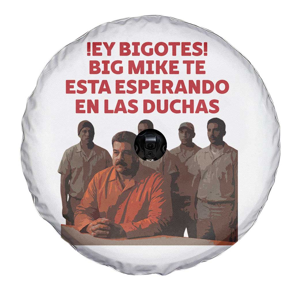 Maduro in Prison Meme Satire Spare Tire Cover Spanish Political Politcal Sarcasm TS02 Print Your Wear