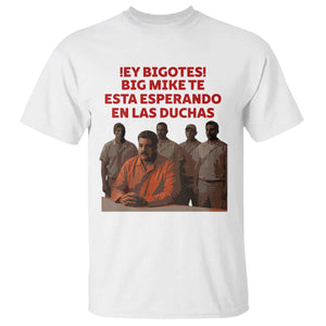 Maduro in Prison Meme Satire T Shirt Spanish Political Politcal Sarcasm TS02 White Print Your Wear