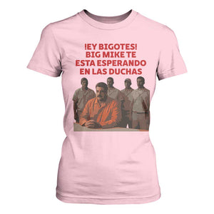 Maduro in Prison Meme Satire T Shirt For Women Spanish Political Politcal Sarcasm TS02 Light Pink Print Your Wear