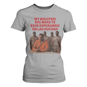 Maduro in Prison Meme Satire T Shirt For Women Spanish Political Politcal Sarcasm TS02 Sport Gray Print Your Wear